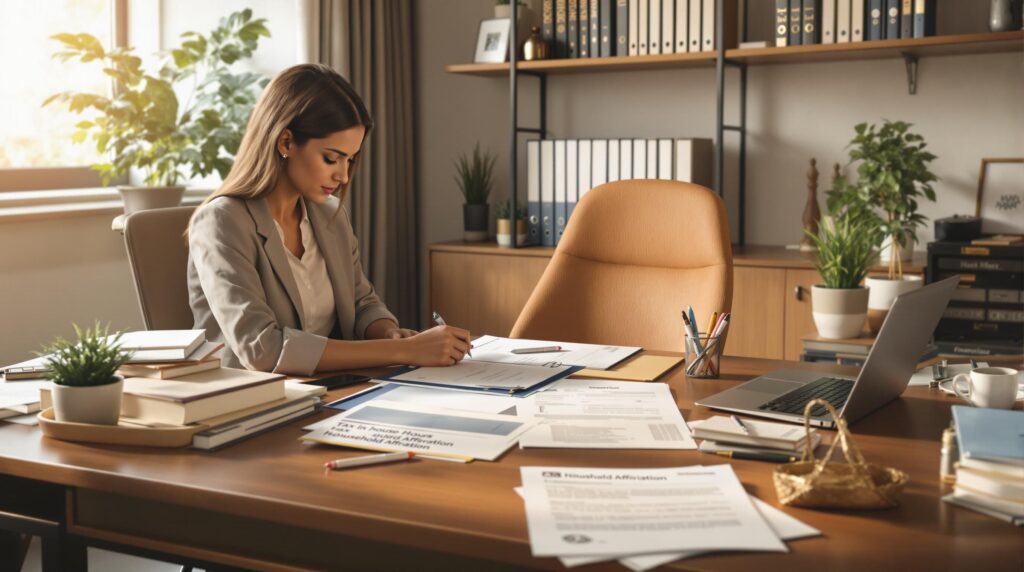 attestation de rattachement au foyer fiscal